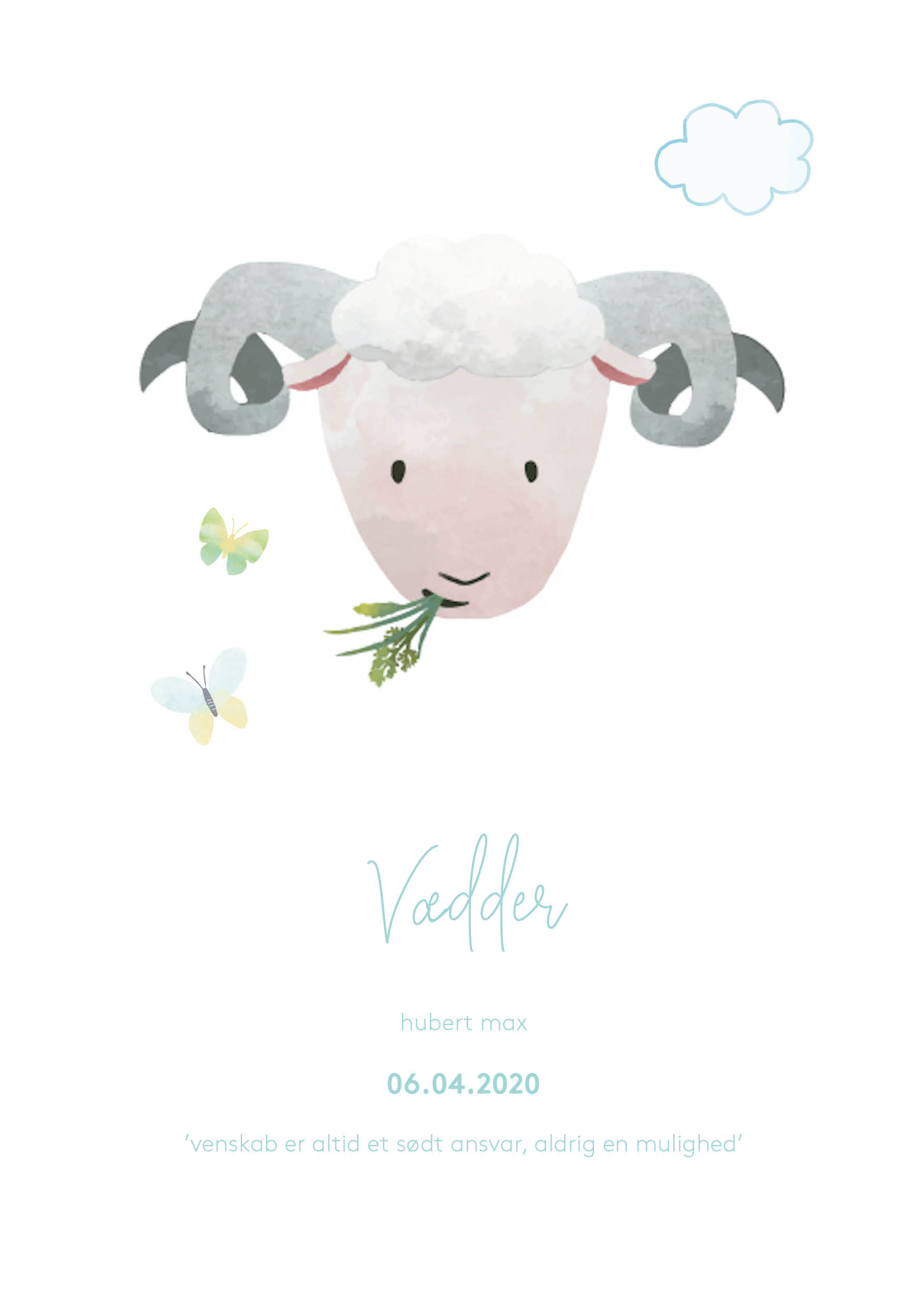 
                Vædder: 21. marts - 19. april                